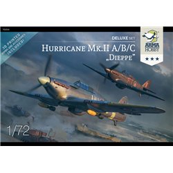 Hawker Hurricane Mk.IIA/B/C “Dieppe” Deluxe - 1/72 scale model kit