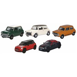 Classic/Cooper S/1275GT/New Mini/Coupe 5 Piece Mini Set