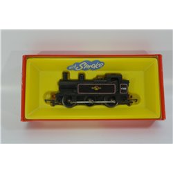 Hornby Tri-ang R52S BR 0-6-0 Jinty in Lined Black Livery with Smoke. OO Gauge USED