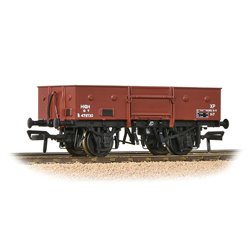 LNER 13T Steel Open Wagon with Chain Pockets BR Bauxite (Late)