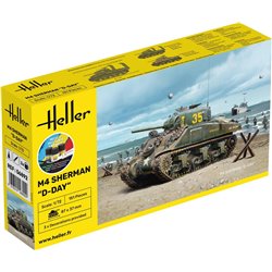 Heller 1:72 Gift Set - M4 Sherman "D-Day"