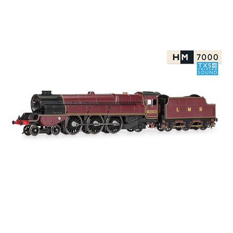 LMS, Princess Royal Class 'The Turbomotive', 4-6-2, 6202 - Era 3 (Sound Fitted)