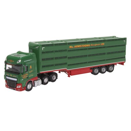 DAF XF William Armstrong Livestock Trailer