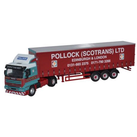 Scania 143 40ft Curtainside - Pollock