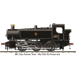 BR 15xx - No.1501 Lined Black Early Crest (As Preserved) - DCC Ready