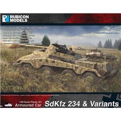 SdKfz 234 & Variants - 1:56 scale model kit