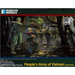 People's Army of Vietnam (NVA) with Command - 1:56 scale model kit