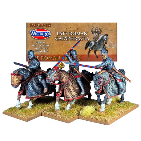 Late Roman Cataphracts - 1:56 scale model kit