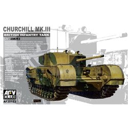 Churchill Mk III - 1:35 scale model kit