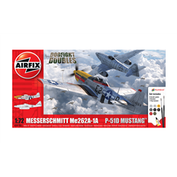Messerschmitt Me262 and P-51D Mustang Dogfight Double - 1:72 scale model kit