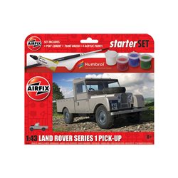 Starter Set - Land Rover Series 1 - 1:43 scale model kit