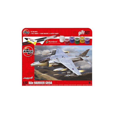 Hanging Gift Set BAE Harrier GR.9A - 1:72 scale model kit