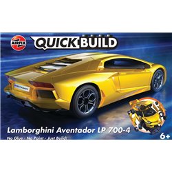 QUICKBUILD Lamborghini Aventador LP700-4 - Yellow