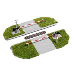 Level crossing single track TT