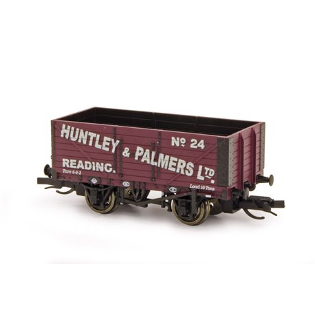 PECO TT:120 WAGON 7 PLANK OPEN HUNTLEY & PALMER