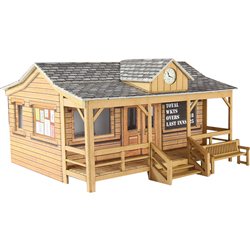 Metcalfe po410 - wooden pavilion - oo/ho card kit