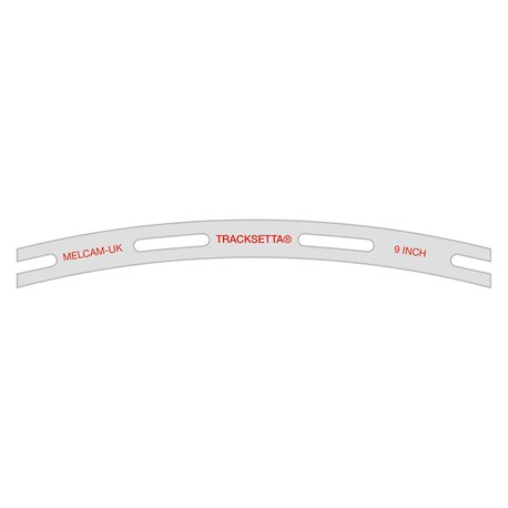 TRACKSETTA TT:120 Track Template 9in/229mm Rad