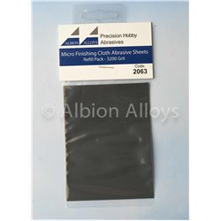 2063 - Micro Finishing Cloth Abrasive Refill - 3200 Grit