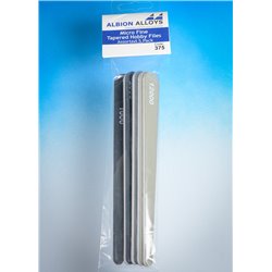 375 Micro Fine Tapered Hobby Files - 5 Piece Selection Pack