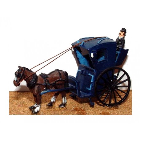 Hansom cab (horse drawn)