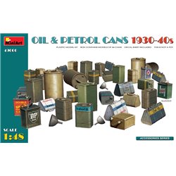 Miniart 1:48 - Oil & Petrol Cans 1930-40's