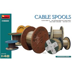 Miniart 1:48 - Cable Spools 