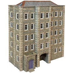 N Scale Grimy Old Mill