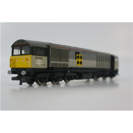 HORNBY R332 BR Class 58 BR CLASS 58 "58006 COAL SECTOR. Used. OO Gauge