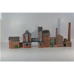 A Selection of Five Industrial/ Warehouse Buildings. Used. OO Gauge