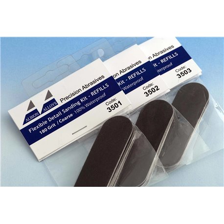 3501 - Flexible Detail Sanding Kit Refills - 180 Grit