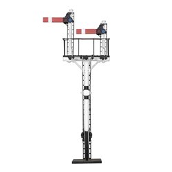 OO Gauge Junction Signal LMS with two arms, shorter post to Right
