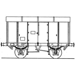 GWR 10t Gunpowder Van (Diagram Z2)