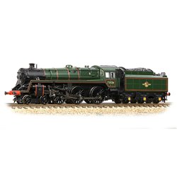 BR Standard 5MT with BR1 Tender 73026 BR Lined Green (Late Crest)