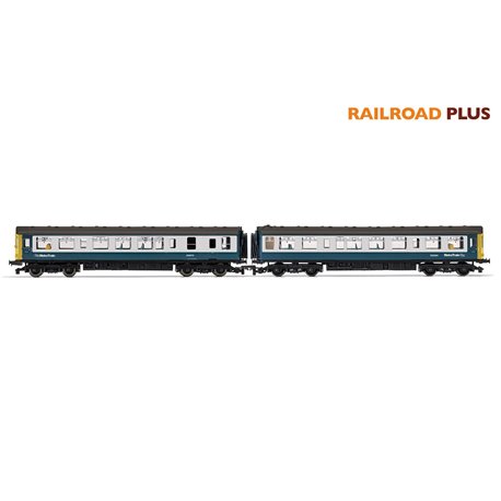 RailRoad Plus MetroTrain Class 110 2 Car Train Pack E52075 - Era 7