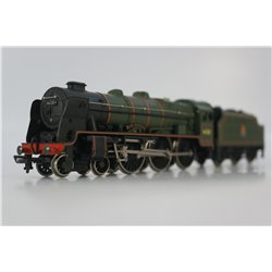 Bachmann Branchline 31-228 Class 6P Rebuilt Royal Scot 4-6-0 n BR green with early emblem, renamed and renumbered.. OO Gauge