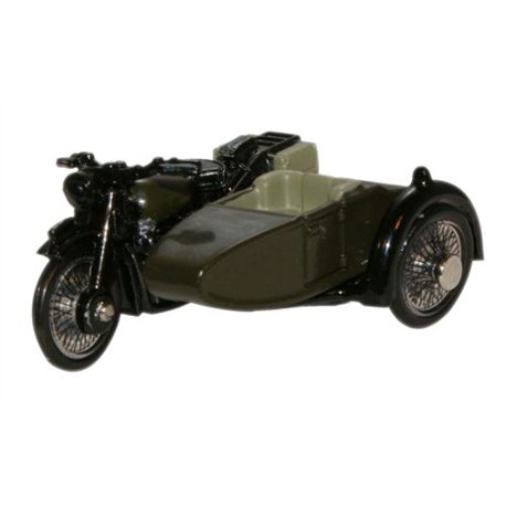 BSA Motorcycle Sidecar 34th Armoured Brigade 1945