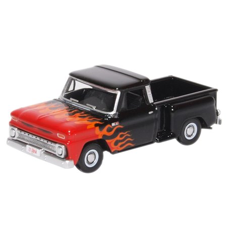 Chevrolet Stepside Pick Up 1965 Black/Orange