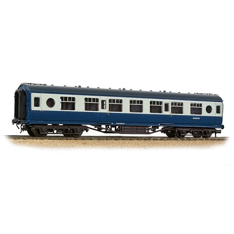 LMS 57ft 'Porthole' Second Corridor BR Blue & Grey