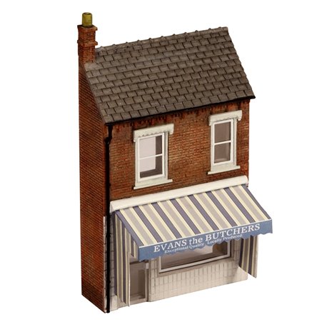 Low Relief Butchers Shop