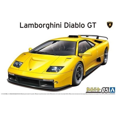 05899 Aoshima 1/24 LAMBORGHINI DIABLO GT '99