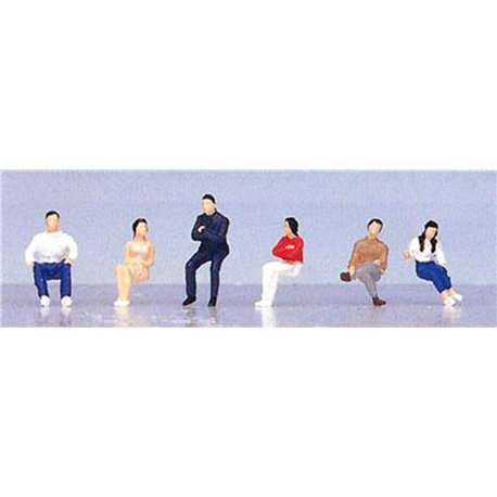 Japanese Seated passengers figure set 2 (6)