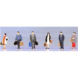Japanese Walking Passengers Figure set 1 (6)