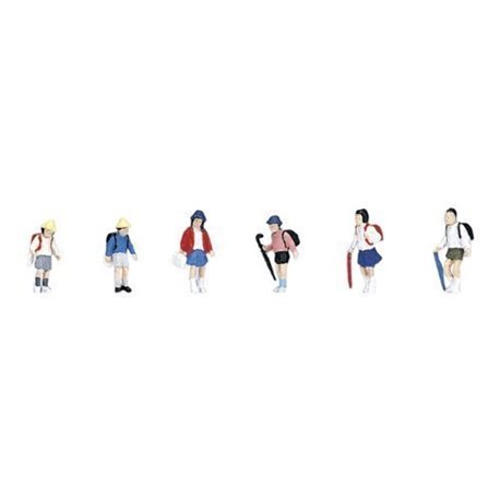 Japanese School Children figure set (6)