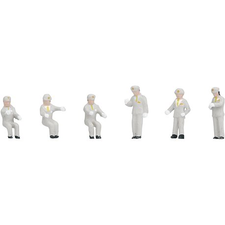 Japanese Railway Driver / Conductor - figure set 1 (6)