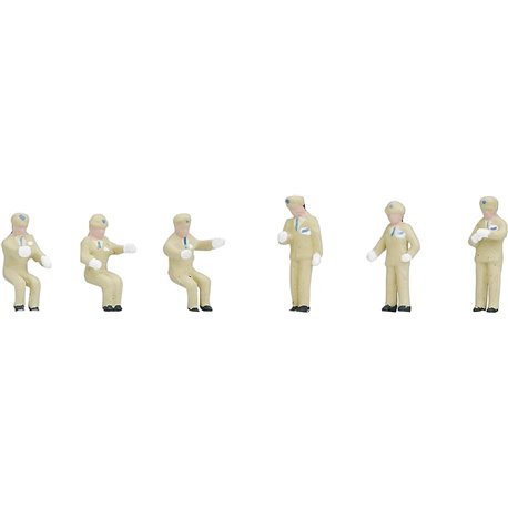 Japanese Railway Driver / Conductor - figure set 2 (6)