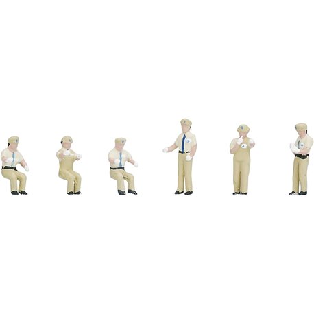 Japanese Railway Driver / Conductor - figure set 3 (6)