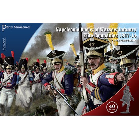 Napoleonic Duchy of Warsaw Infantry Elite Companies (40 fig.) - 1/56 scale