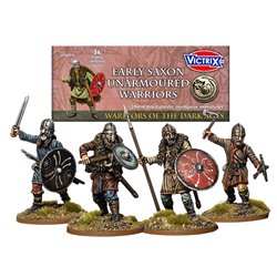 Early Saxon Unarmoured Warriors (36 figures)