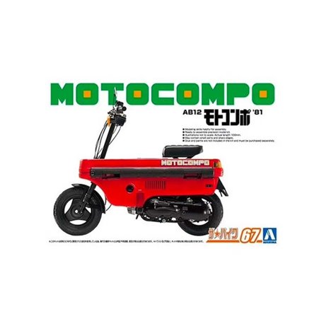 06290 Aoshima 1/12 HONDA MOTOCOMPO '81