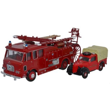 London Fire Brigade Set _Dennis F106 and Austin Tilly